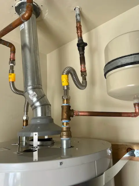Water heater installation and plumbing repair in Dighton